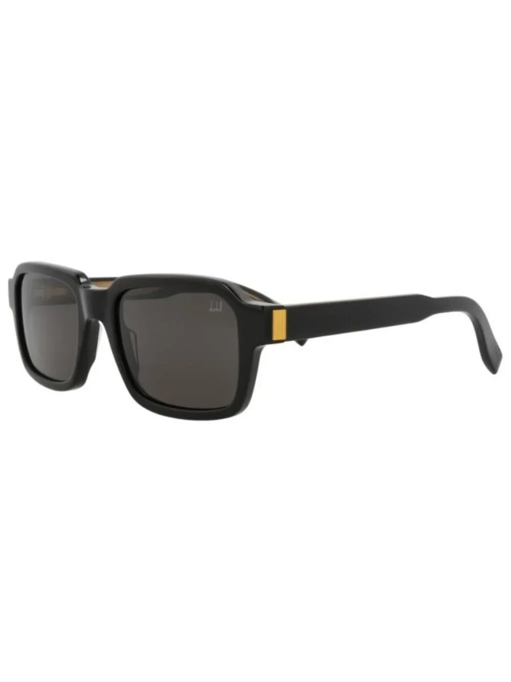 New Dunhill Mens Square/Rectangle Black Black Grey Fashion Designer Sunglasses